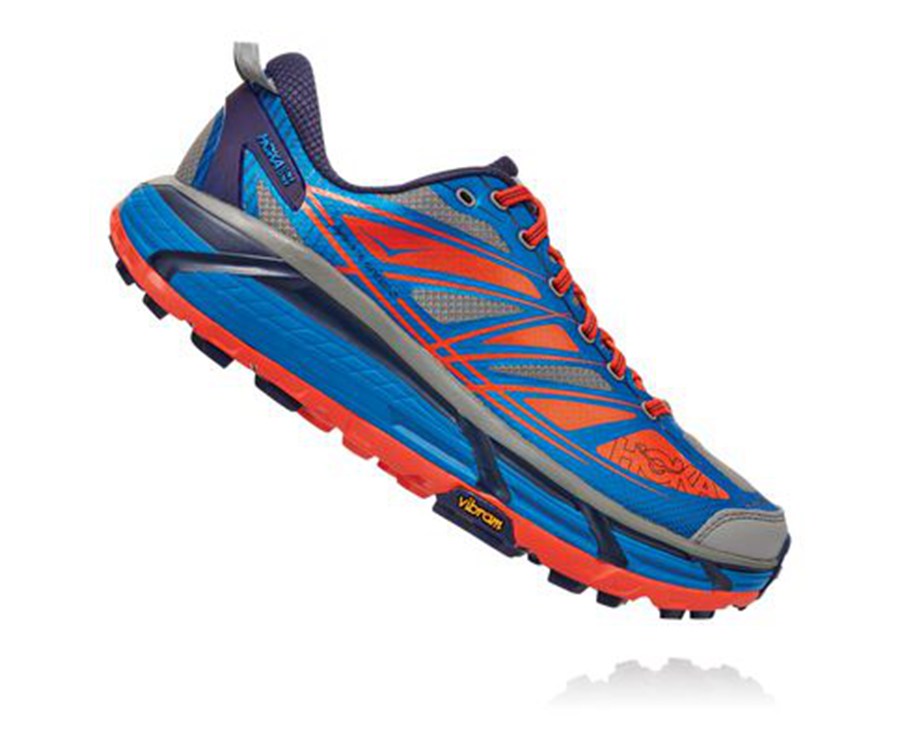 Tenis Hoka One One Trail Hombre Azules - Mafate Speed 2 - RGHS94620